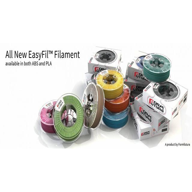 PLA Filament EasyFil PLA 2.85mm Grey 750 gram 3D Printer Filament