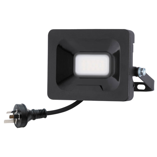 Arlec LED Security Floodlight - 10W - Aluminium - Weather Resistant – view 2 - Auzzistore