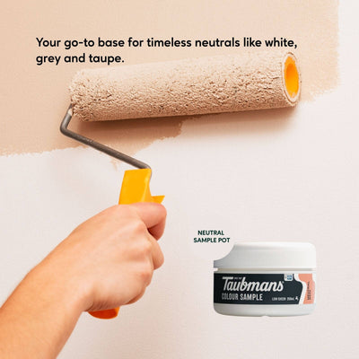 Taubmans 250ml Neutral Sample Pot - Test Paint Colours - 250ml