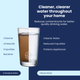 Stefani Digital Water Filter - Chrome - 10 Micron Carbon - Pure Water