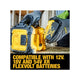 Dewalt Portable Bluetooth Speaker - Skin Only - Jobsite Durable