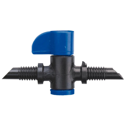 Pope 4mm Threaded In-Line Tap - 4mm Polypropylene - Flow Regulation - Auzzistore