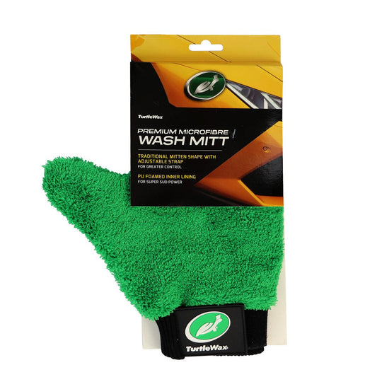 Turtle Wax Premium Microfibre Mitt - 200mm x 260mm - Comfortable Cleaning Tool – view 2