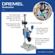 Dremel Workstation Attachment - Drill Press - 3-in-1 - Adjustable Height