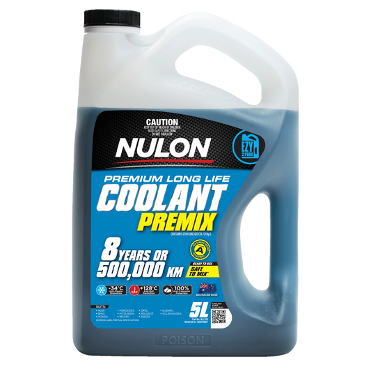 Nulon Blue Long Life Coolant Premix 5L - Anti-Freeze & Anti-Boil Protection