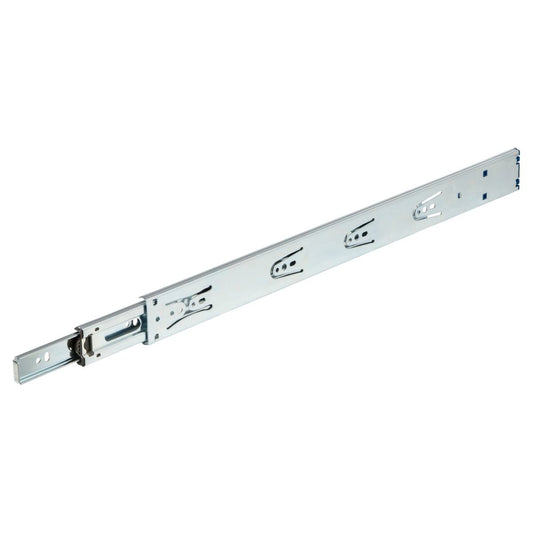 Kaboodle Hettich Push to Open Drawer Runner - 1 Set Steel Chrome Plated - Auzzistore