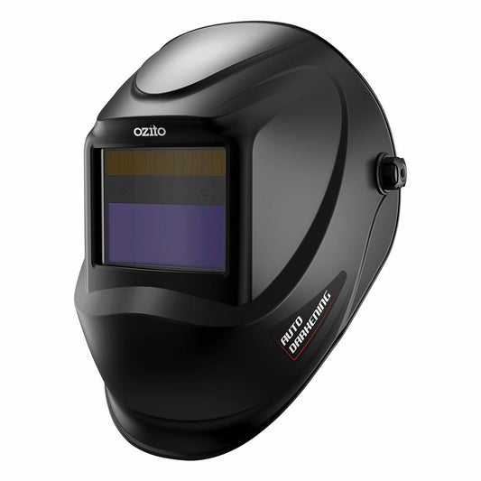 Ozito Auto Darkening Welding Helmet - 238mm - Plastic - Adjustable Sensitivity - Auzzistore
