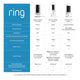 Ring White Pan Tilt Indoor Camera - 360° Pan & 169° Tilt - 1080p HD