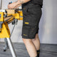 Dewalt Black Bennington Prostretch Shorts Size 34 - Breathable Fabric - UPF 50+ Protection - Multifunctional Pockets