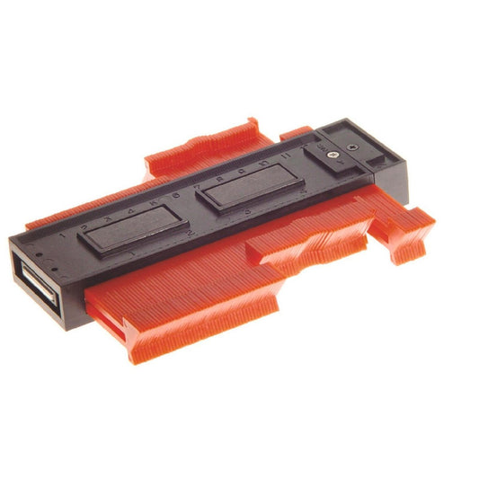 Dta Plastic Contour Gauge - 250mm - PVC - Tile Measurement Tool - Auzzistore