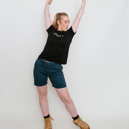 Green Hip Original Shorts - Size 12 - Gardener Green - High-Waisted - UPF 50+ – view 2