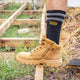 Dewalt Thermal Work Socks Pack of 2 - Insulated - Black - Durable