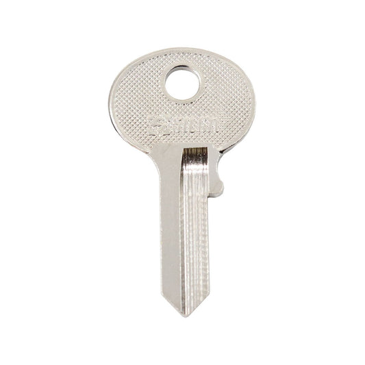 EHI Blank Key - 42mm x 23mm - Nickel Plated Brass - Silver – view 2 - Auzzistore