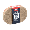 Grunt Jute Webbing 50mm x 25m Natural Fabric 180kg Breaking Strength