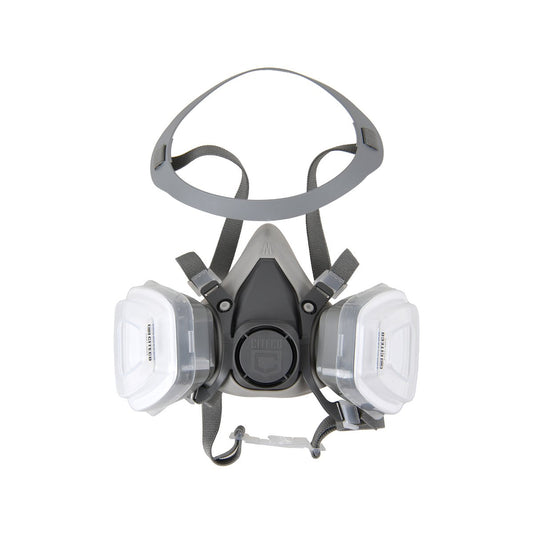 Citeco P2 Half Face Respirator Kit - 1 Unit - 165mm x 100mm x 170mm - Particle Protection – view 2 - Auzzistore