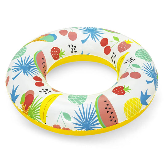 Bestway Cherry Sandy Shore Swim Tube - 1 Pack - 530mm - Tropical Design - Auzzistore