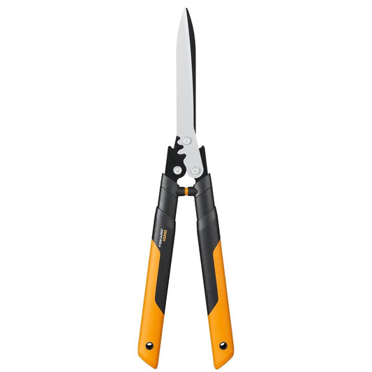 Fiskars PowergearX Hedge Shear - 280mm Hard Steel - Lightweight FiberComp - Auzzistore