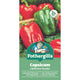 Mr Fothergill S Californian Wonder Capsicum Seeds 75mm Green Red Fruit
