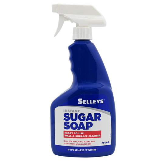 Selleys Instant Sugar Soap Spray - 750ml - Effective Cleaner for Walls & Floors