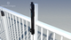 Magnalatch Pool Gate Latch - 1 Kit - Engineered Polymer - Child Safety