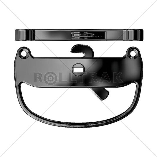 Rolltrak Screen Door Latch - 54mm - Zinc Alloy - Powder Coated - Auzzistore
