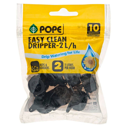 Pope Barbed Dripper 2L/H Polypropylene 10 Pack Easy Clean