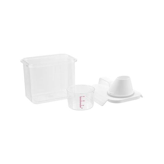 Boxsweden Crystal Laundry Container 1.1L - Clear - Easy Pour Spout – view 2