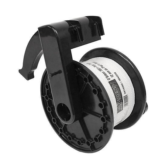 O Briens Electric Fencing Polytape Reel 12mm x 200m - White - Durable - Auzzistore
