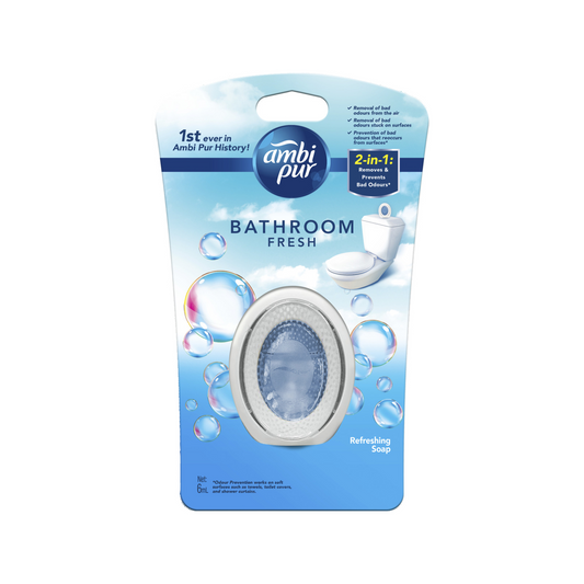 Ambi Pur 2 in 1 Bathroom Freshner Refreshing Soap - 6mL - Odour Eliminator - Auzzistore