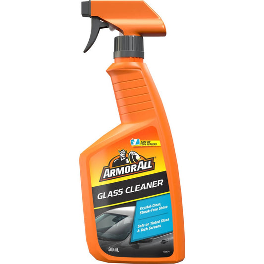 Armorall Glass Cleaner Spray - 500ml - Ammonia-Free - Streak-Free Shine