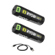 Ryobi USB Lithium Battery Power Bank Twin Pack - 2 x 2.0Ah - LED Gauge