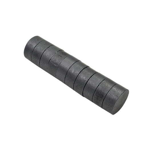 Everhang Ceramic Disc Magnet - 12mm - Ferrite - Lightweight - 10 Pack - Auzzistore