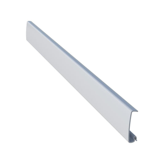 Flexi Storage Home Solutions Hang Track Cover 558mm White Plastic Easy Install - Auzzistore