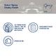 Dulux 340g Chalky Spray Paint - Beige Filter - Fast Drying - Self-Priming