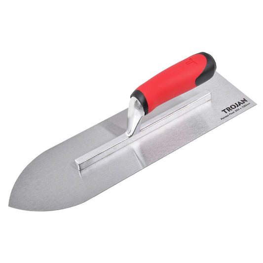 Trojan Masonry Float 355 x 100mm - Pointed Tip - Ergonomic Grip - Durable Steel - Auzzistore