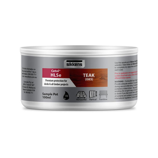 Sikkens Teak Cetol HLSe 100ml Oil Based Timber Finish UV Resistant - Auzzistore