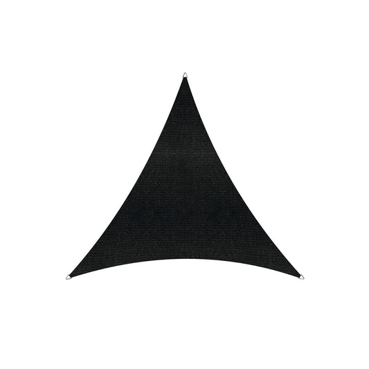 Coolaroo 5m Triangle Shade Sail - Graphite - HDPE - UV Protection