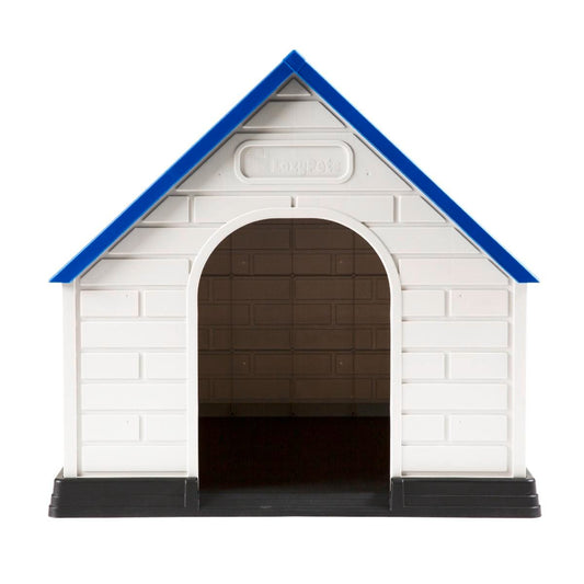 LazyPets Large Dog Home 87 x 92 x 86cm Plastic Elevated Design