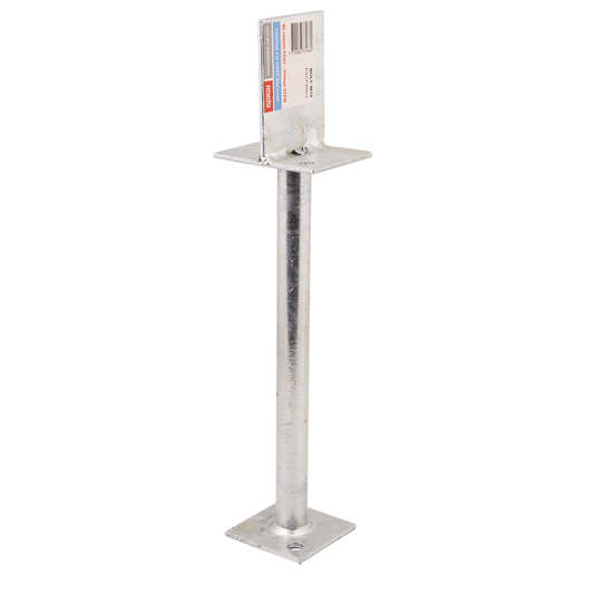 Pryda M10 Centre Fix Post Anchor - 300mm - Hot Dip Galvanised Steel - Termite Protection - Auzzistore