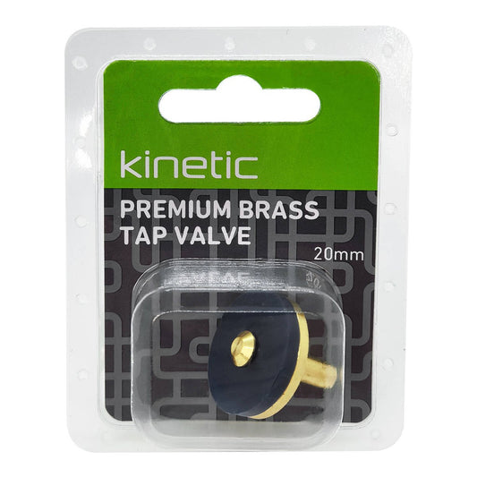 Kinetic 20mm Brass Premium Tap Valve - Durable Water Flow Regulator – view 2 - Auzzistore