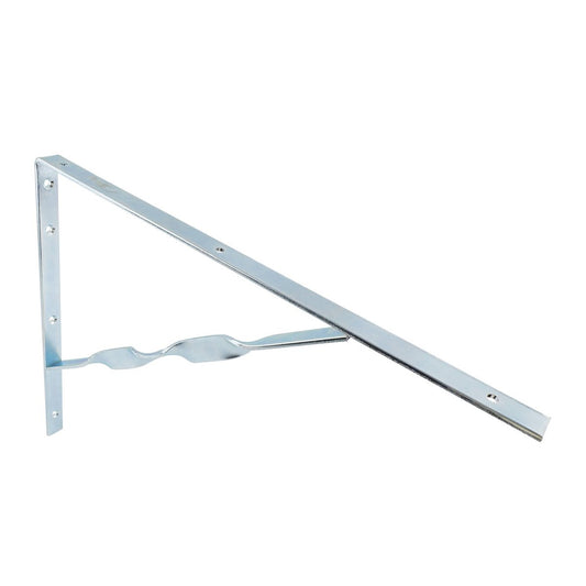 Carinya Heavy Duty Twisted Stay Bracket 500x400mm Zinc 300kg Capacity - Auzzistore