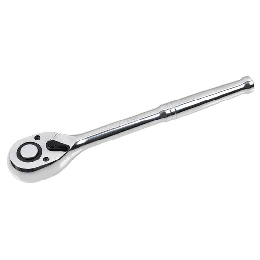 Trojan 1/2" Drive Ratchet - 72 Tooth Reversible - Durable CR-MO - TJQ28479