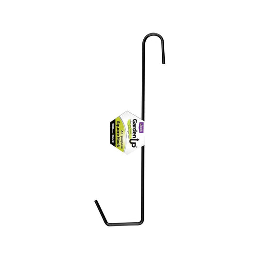 Jack Hanging Basket Hook - 300mm - Steel - Indoor/Outdoor Use - Auzzistore