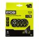 Ryobi 4 Piece Cutting and Grinding Set - 115mm - Precision Metalworking Tools