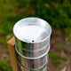 Garden Zen Rain Gauge - 130mm - Galvanised Steel - Professional Calibration