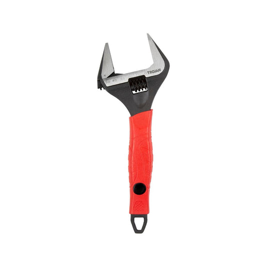 Trojan 300mm Wide Mouth Wrench - Chrome Vanadium Steel - Durable Grip