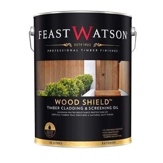 Feast Watson Wood Shield - 10L - Oil Based - UV Resistant - Mould Resistant - Auzzistore