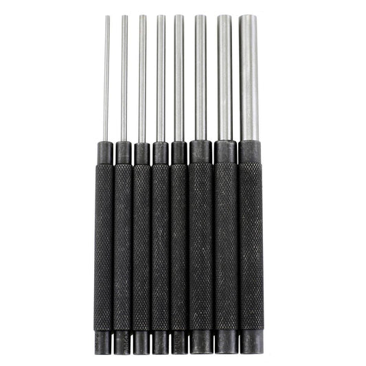 Craftright Punch Set - 8 Piece - CR-V Steel - Durable for Woodwork - Auzzistore