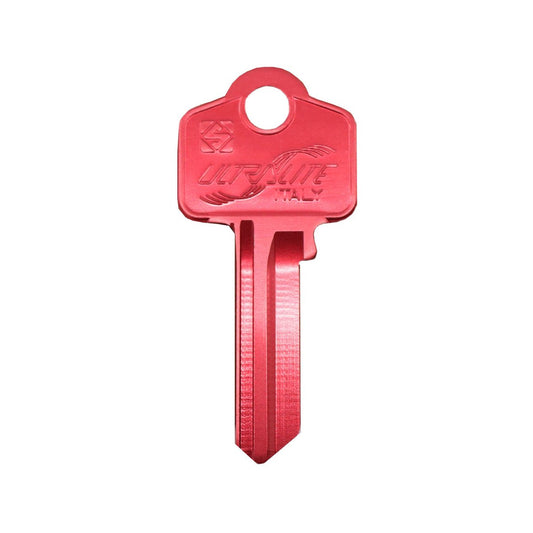EHI Blank Key - 53mm x 25mm - Aluminium - Red – view 2 - Auzzistore