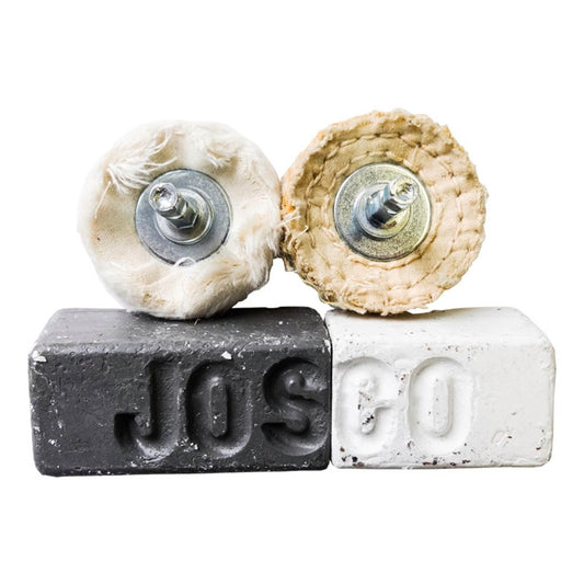 Josco Metal Polishing Kit - 130mm - Various - Ideal For Metal Polishing
